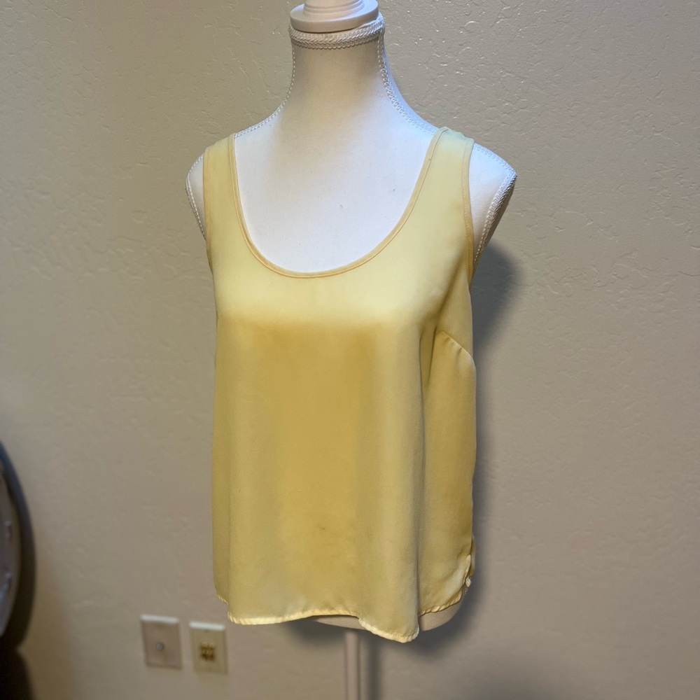 Yellow blouse